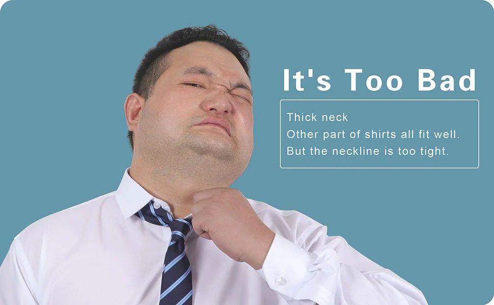 18Pcs Shirt Collar Button Extender: Neck Button Extender for Mens Dress Shirt - Comfortable Tie Collar Expander