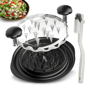 Chicken Shredder, Heavy Duty Highly Durable Chicken Shredder Tool Twist, Meat Shredder Machine, BPA Free, Strong Anti-Slip, Dishwasher Safe, Suitable for Pork Beef Chicken