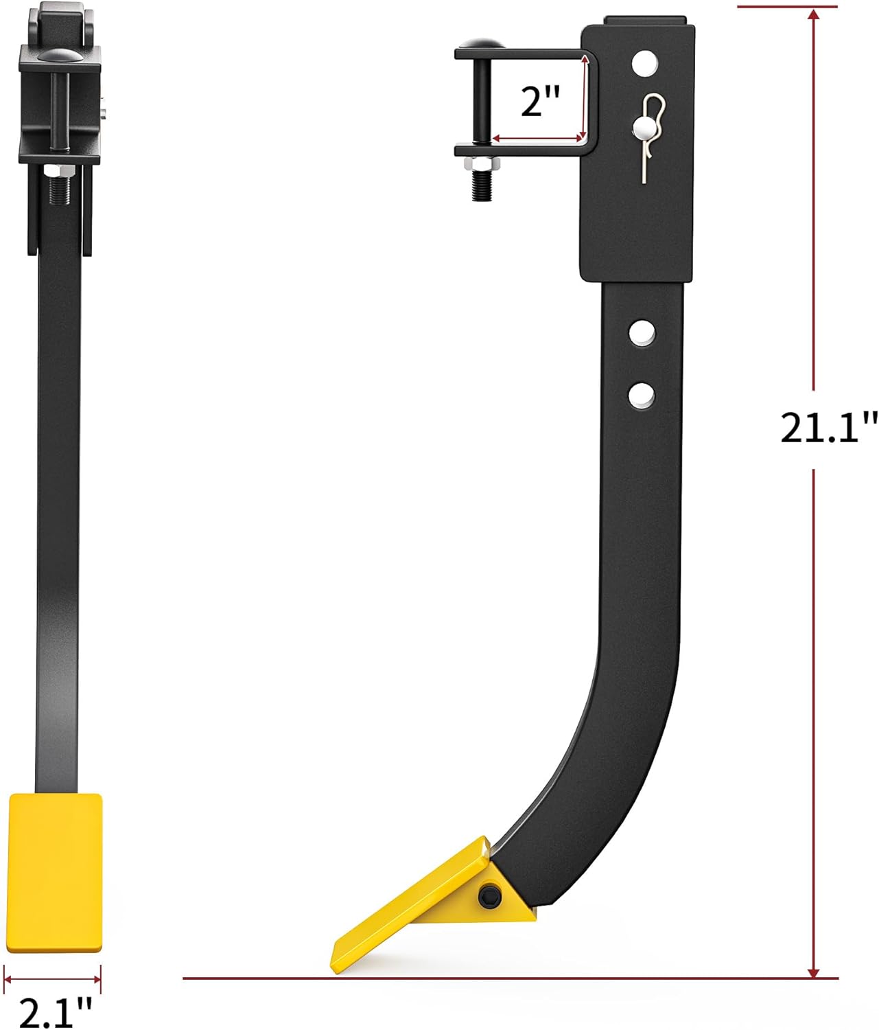 YITAMOTOR ATV/UTV Plow Implement Cultivator with 6 Scarifier Shank Fits for YITAMOTOR ATV/UTV Manual Implement Lift