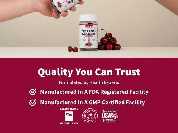 Snap Supplements - Sugar Free Nitric Oxide Beet Root Gummies - Heart Health, Energy Boost - Circulation - Nitric Oxide Booster - 3rd party tested