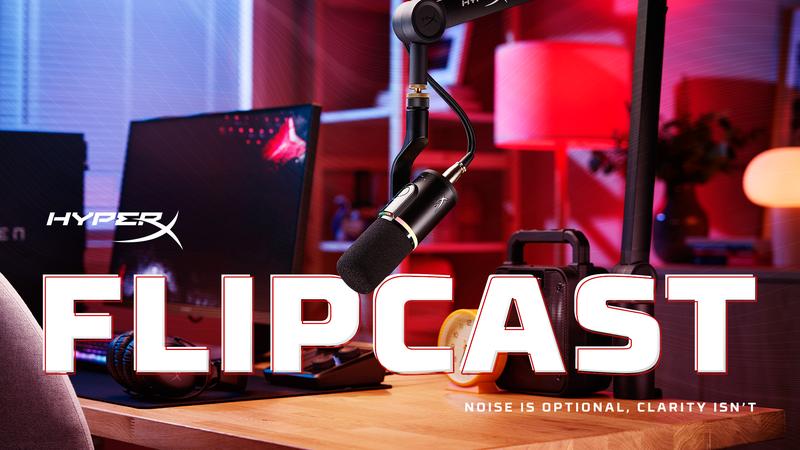 HyperX FlipCast – USB/XLR Dynamic Microphone
