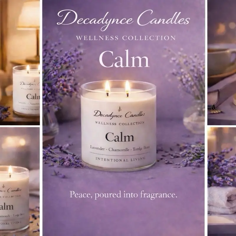 Decadynce Candles-The Wellness Collection
