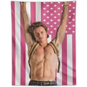 Outer Banks American JJ Star Maybank  Tapestry – Decorative Wall Decoration for University Dormitory, Bedroom, Living Room, and Party