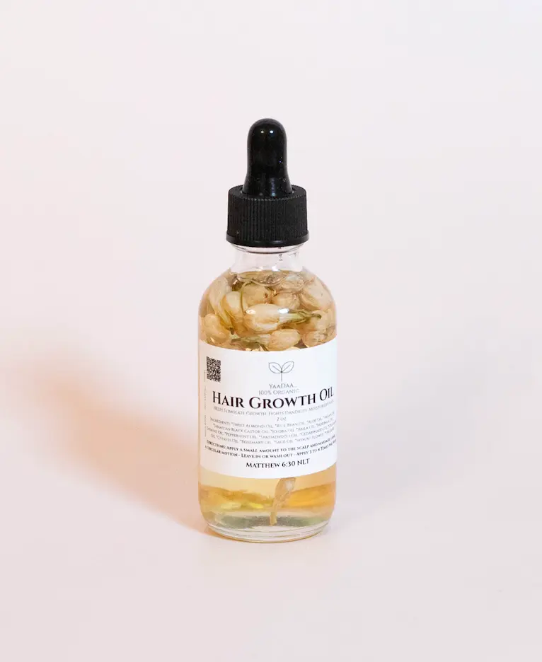 Hair Growth Oil - Lightweight Formula with Omega-6, Omega-9, and Vitamin E for Nourished Scalp and Thicker Hair - Haircare