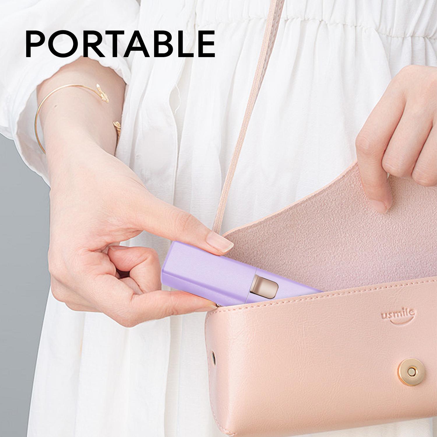 Vogcrest Portable 2 in 1 Electric Shaver and Facial Trimmer for Women - Rechargeable Eyebrow Lips Body Facial Razor - Eyebrow Trimmer