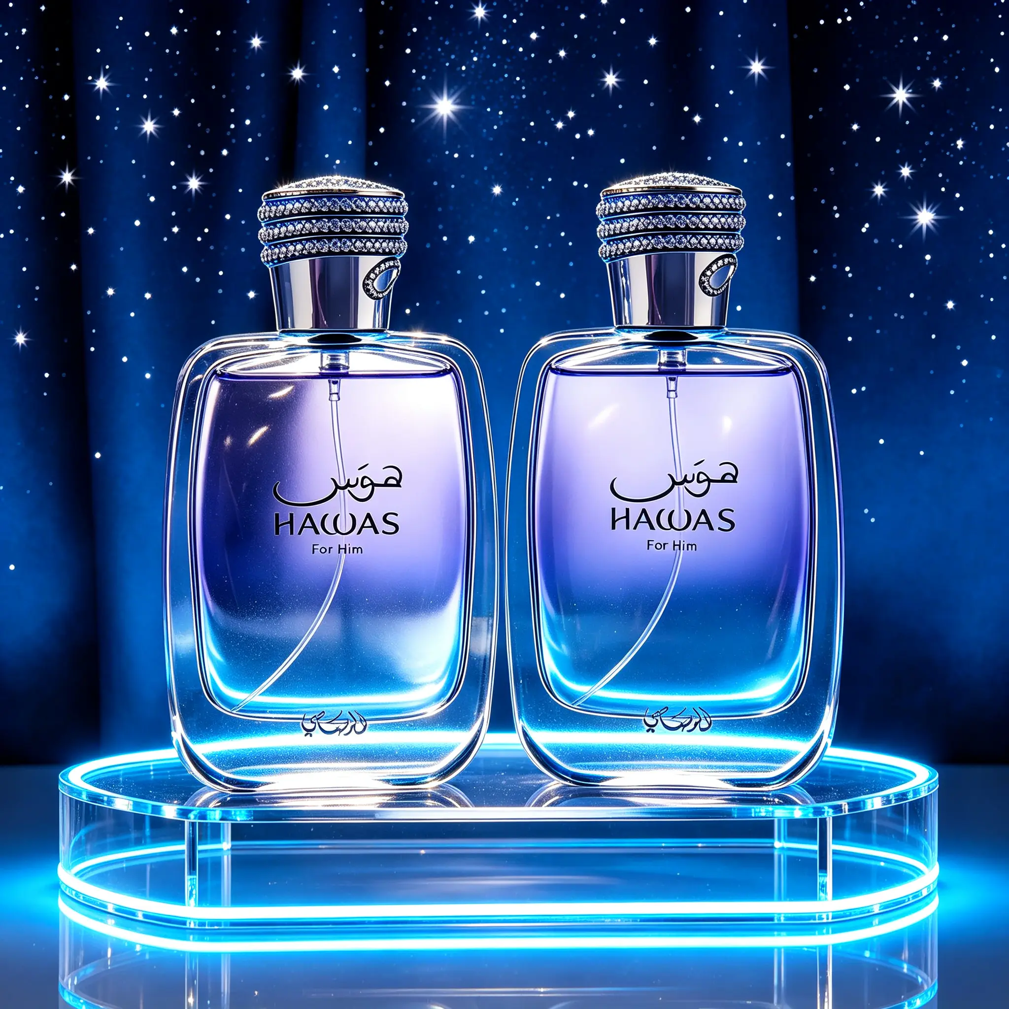 Long Sillage Hawas EDT for Men, Hawas for Him Fresh Citrus Aquatic Perfume Spray, Ideal Gift Cologne for Grooms & Groomsmen