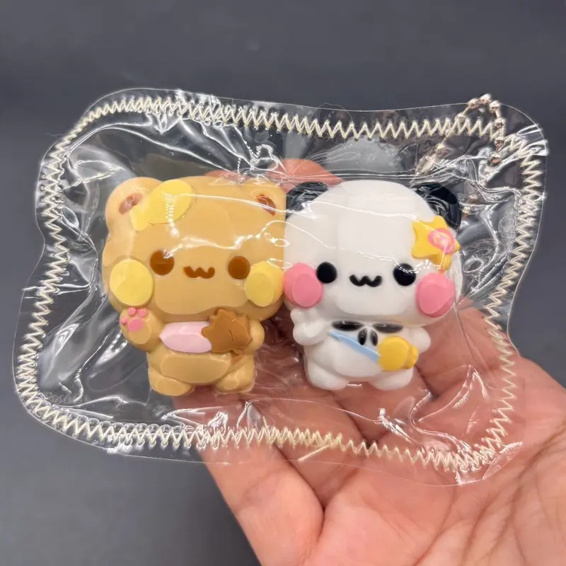 twins set mini taba squishy keychain twins set mini taba squishy keychain