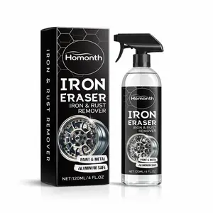 Heavy Duty Rust and Water Spot Cleaner 120ml Heavy-Duty Cleaning Heavy-Duty Cleaning Acid Wheel and Tire Rust Removal Cleaner for All Car And Tool