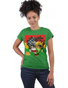 Black History Month T-Shirt For Women Baby Esther Jones Inspiration For Betty Boop African American Heritage HBCU Shirt