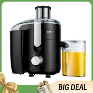 800/1200/1300W+2.5/3/3.2 inch Feed Chute Juicer Electric Juicer with Titanium Enhanced Cut Disc, for Fruits and Veggies, Anti-Drip, Blender Jug