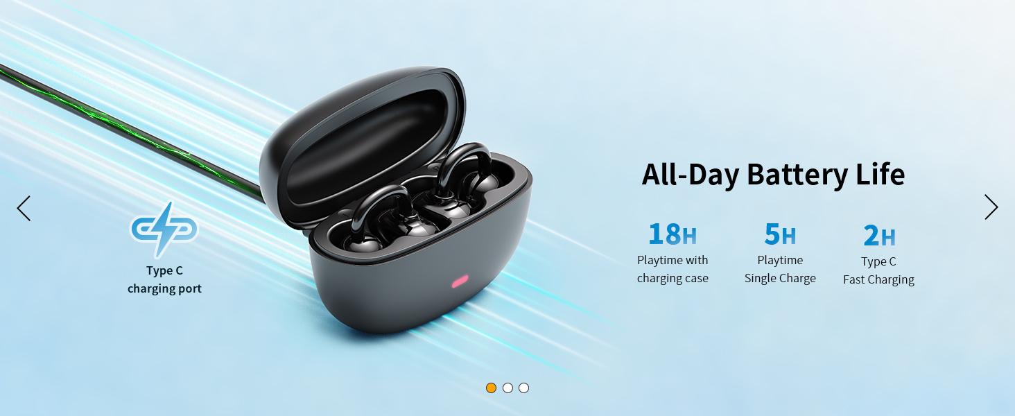 Wireless Bone Conduction Earbuds with AI Music Composition Model App IPX8 Waterproof Dustproof Headphone For Sports