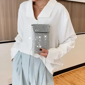 Women's Crossbody Bag Glitter  Evening Bag Purse Sequin Wedding Handbag