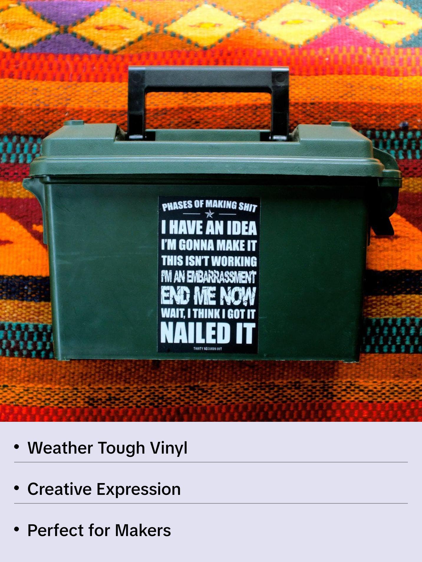 Sticker - Phases Of Making Sh#t