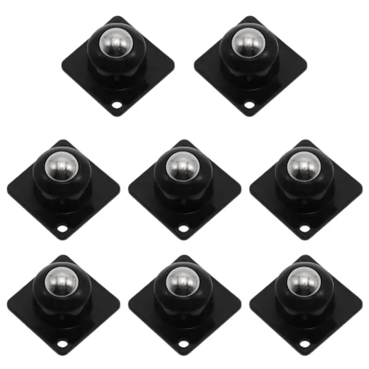 8 Pcs Self Adhesive Mini Caster Wheels 360° Swivel Appliance Wheels Stainless Appliance Sliders for Kitchen Appliances, Small Furniture