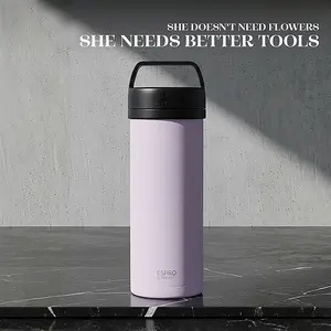 ESPRO P0 Ultralight Travel French Coffee Press Brewing Camping Patented Technology Vaccuum Pots Stainless Steel Tea