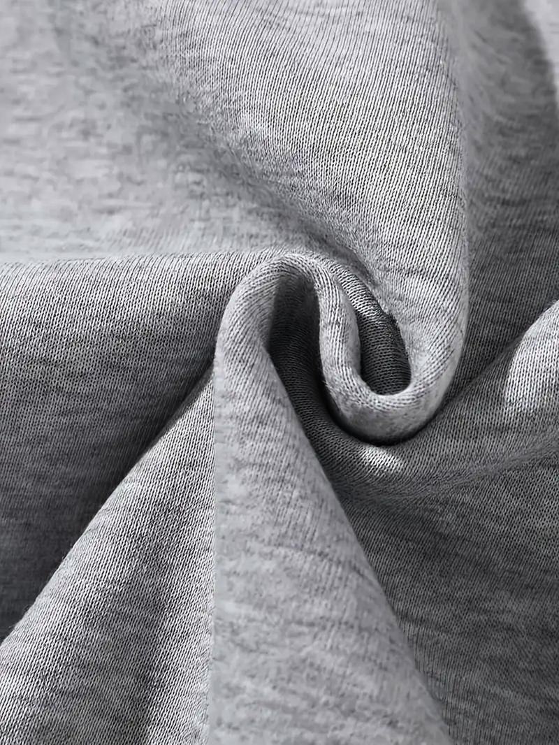 Clean Gent Men's Drawstring Waist Sports Sweatpants, Casual Regular Fit with Pockets, Classic Style Fashionable Comfortable Athletic Trousers Suitable for All Seasons, Men's Bottoms