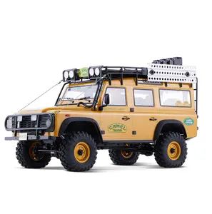 FMS 1:10 FCX10 Land Rover Camel Trophy Edition RS,RS Version: Battery and charger not included