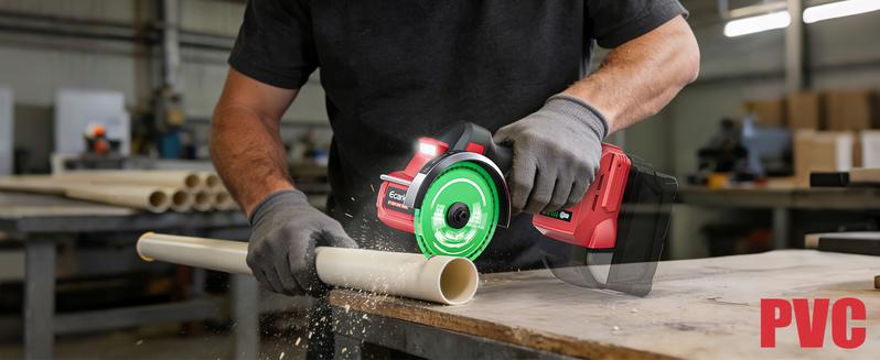 4" Cordless Brushless Cut-Off Tool Compatible with Milwaukee 18V Battery, Battery NOT Included, with 4pc 4" Blades for Metal, Wood, Tile & Plastic