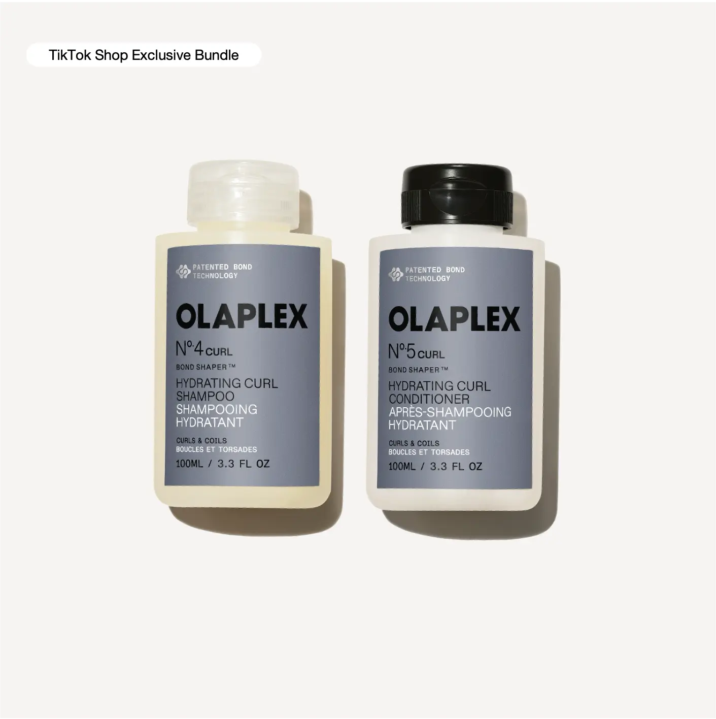 *NEW* OLAPLEX Curl Hydrate + Define Trial Set - A multi-action shampoo and conditioner set for stronger, defined, and more hydrated coils, curls, and waves in one use