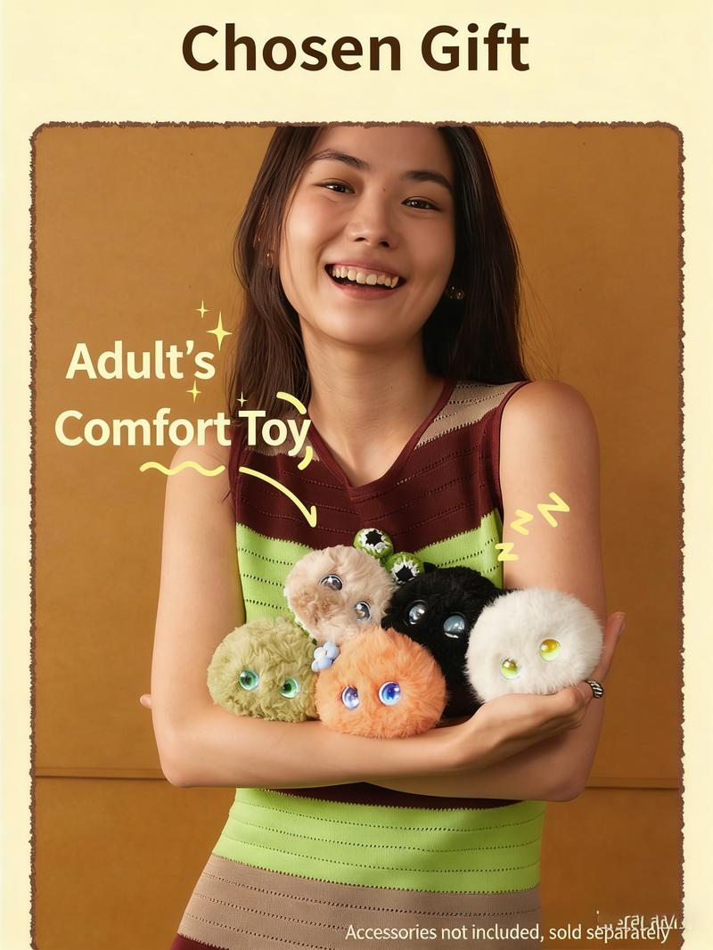 AI Emotional Companion Plush Toy – Smart Interactive Pet with Touch & Voice Control, Remembers You, Grows with You | Gift for Kids & Adults