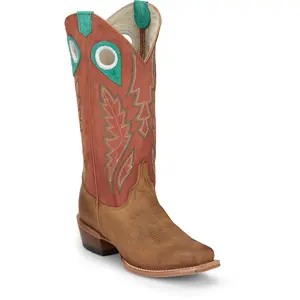 Justin Boots Lorena Sunflower Tan Cowhide Boot