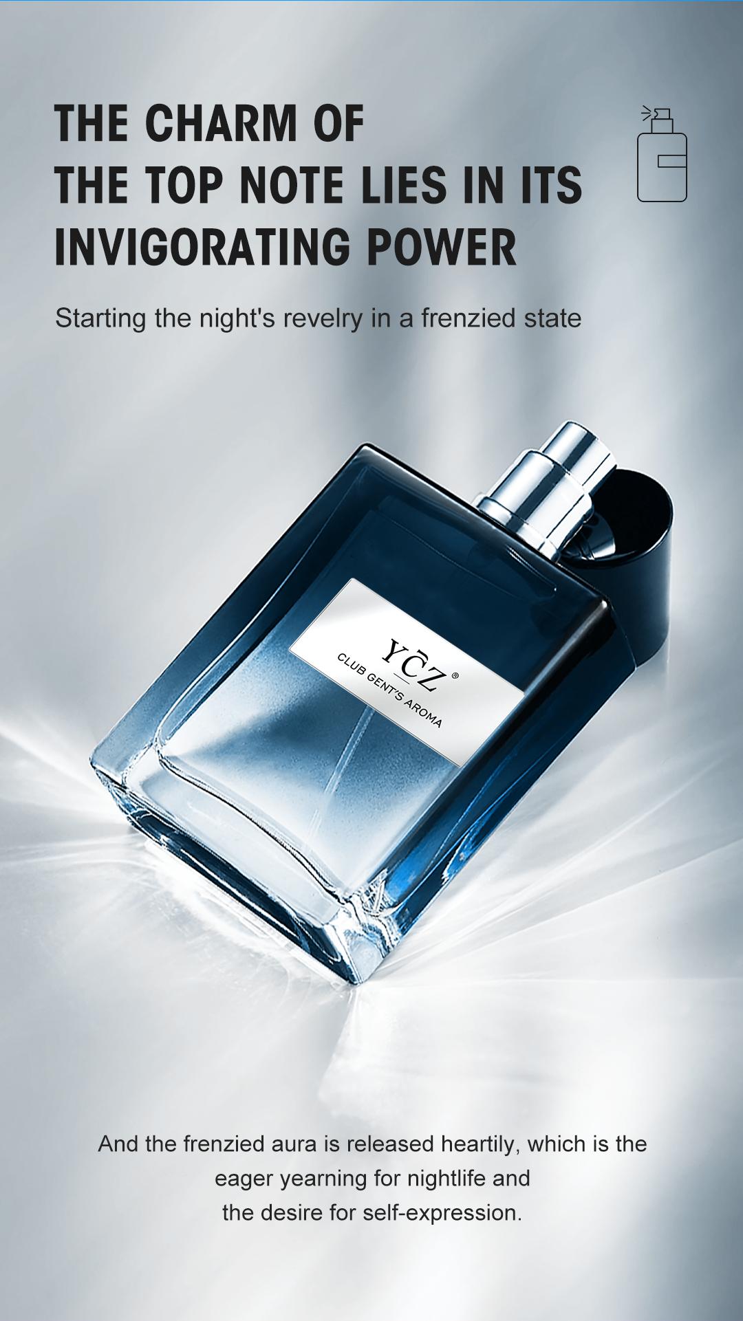 YCZ Club Gent's Aroma Men's Perfume 1.7oz 50ml Long Lasting Cologne Nightclub Essential Fragrance Eau De Toilette Edp Spray Elegant Scent for Nightlife YCZ Club Gent's Aroma Men's Perfume 1.7oz 50ml Long Lasting Cologne Nightclub Essential Fragrance Eau De Toilette Edp Spray Elegant Scent for Nightlife