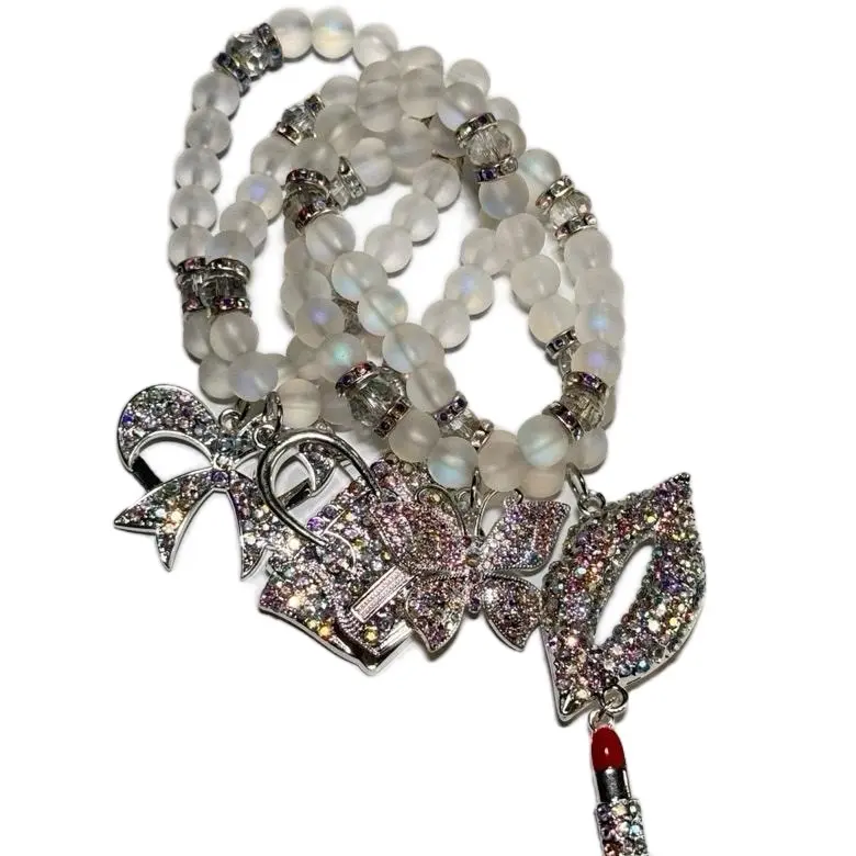 A Matte Boujee Babe bracelet