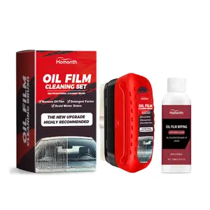 Advanced Car Windshield Oil Film Brush, Reusable Stain Cleaner, Anti-Fog Glass Coating, Window Cleaning Tool Handheld Decontamination Cream