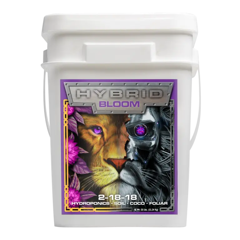 Hybrid Bloom Organic Flowering Fertilizer - Liquid Fertilizers & Plant Food, Easy-to-Use, Encourages Full Floral Potential for Larger, Higher-Quality Blooms