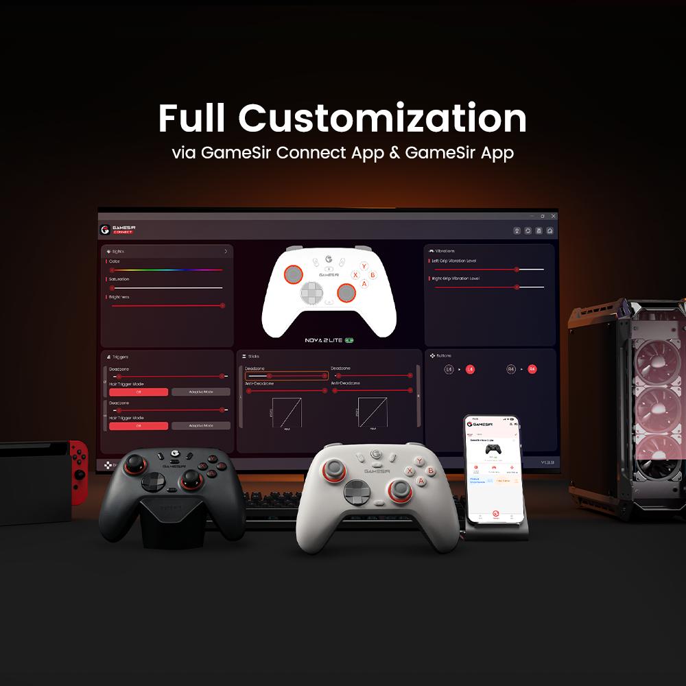 GameSir Nova 2 Lite (Not for Xbox) PC/Steam/Android/i0S/Switch Wireless Game Controller GameSir Nova 2 Lite (Not for Xbox) PC/Steam/Android/i0S/Switch Wireless Game Controller