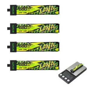 BETAFPV LAVA II 1S with BT2.0 Connector for Air65 680mAh FPV Drone Power Pack