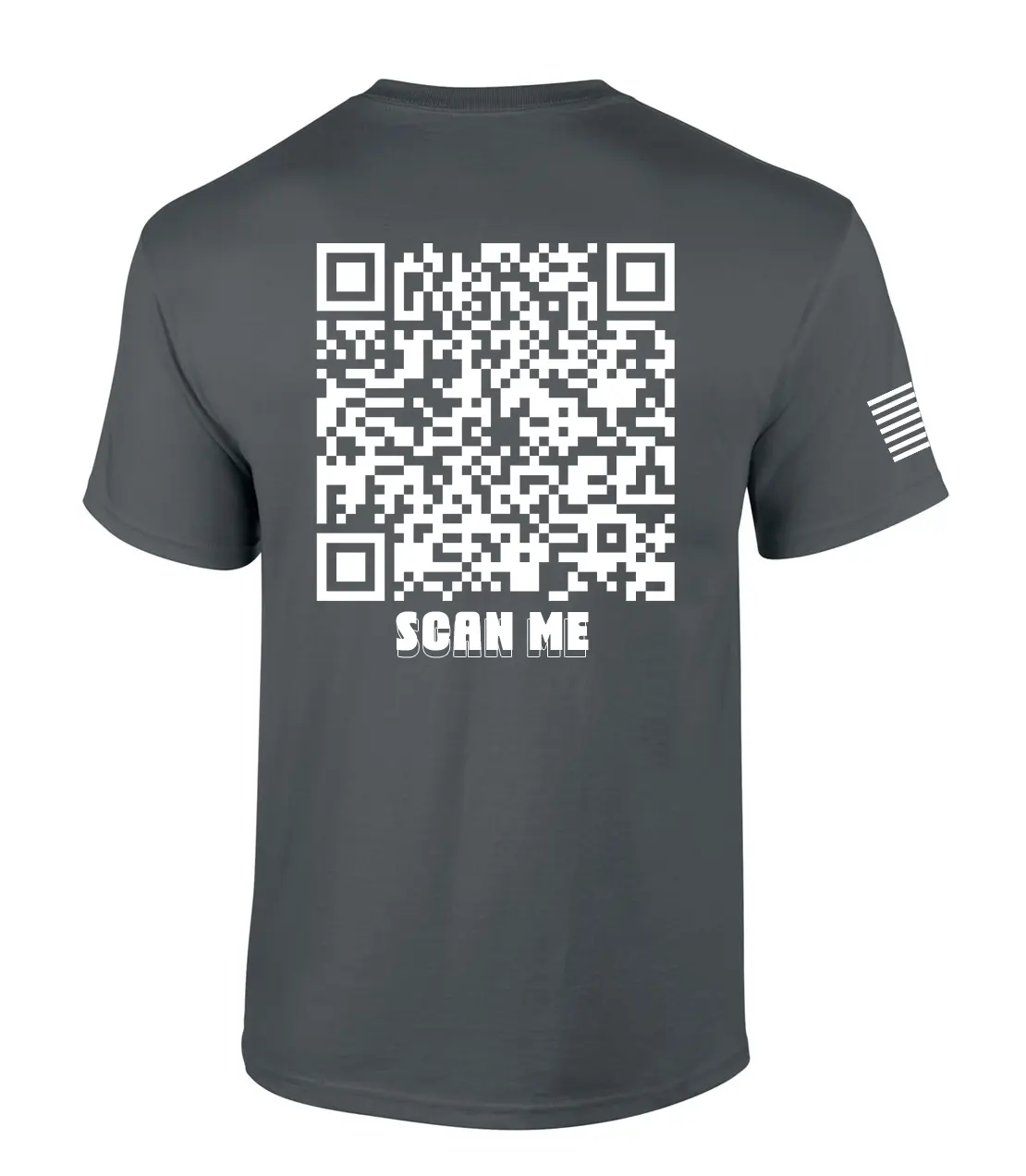 Trenz Shirt Company You Are Unstoppable Christian QR Code Short-Sleeve T-Shirt