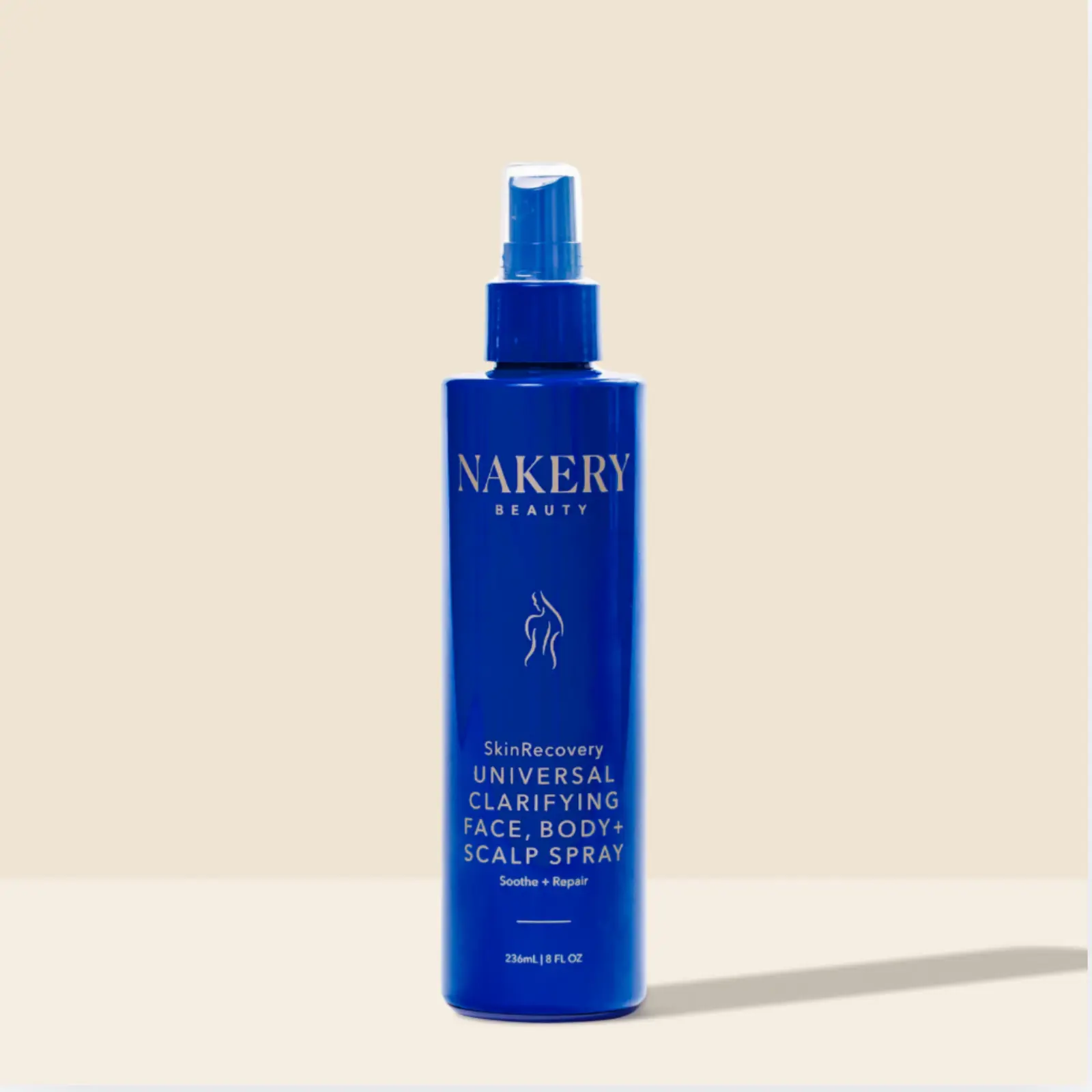 Nakery Beauty Hypochlorous Acid Electrolyzed Water Spray - Alcohol-Free, Calming, Soothing, Clarifying for Face, Body, Scalp with Sodium Chloride