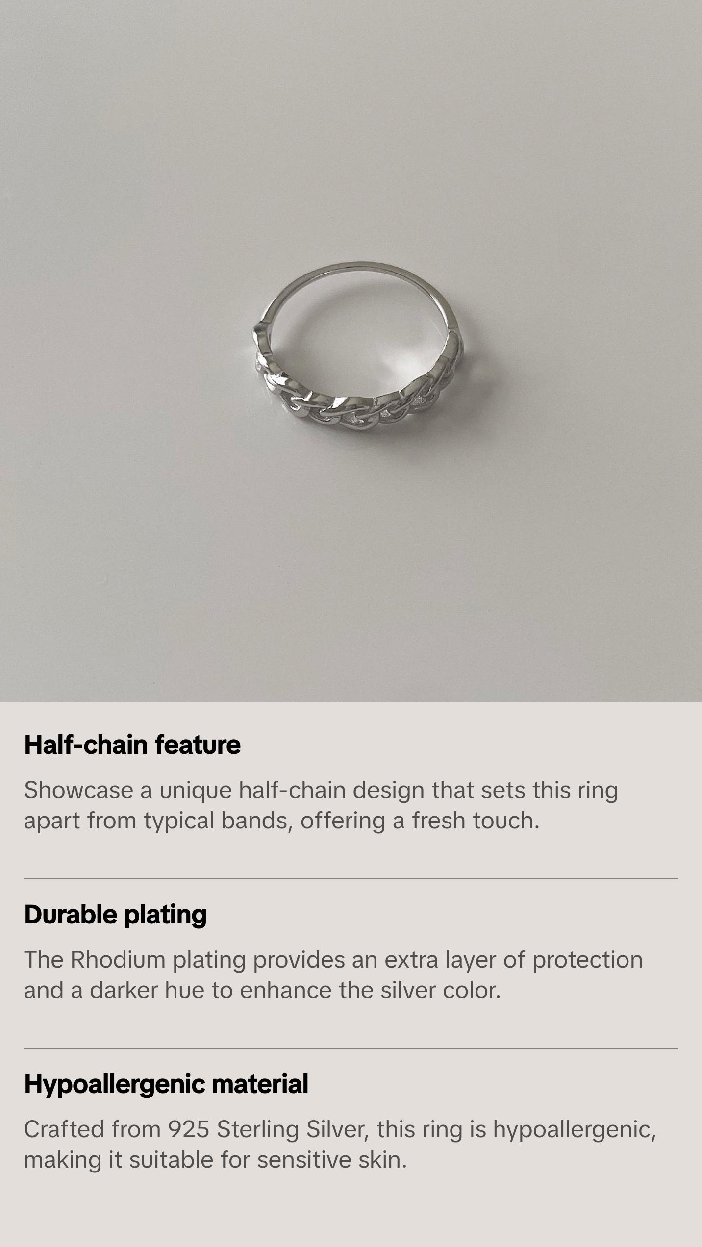 Half Chain Ring