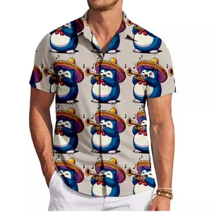 Mariachi Snorlax PKM Hawaiian Shirt | Cool Summer Anime Vibes for Men & Fans