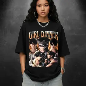 Girl Dinner Caleb Love and Deepspace T-Shirt, Caleb Love Anime T-Shirt, Deepspace Character Tee, Love and Deepspace T-shirt