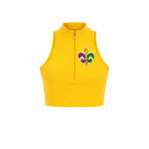 Fleur De Lis CropTop summer baby