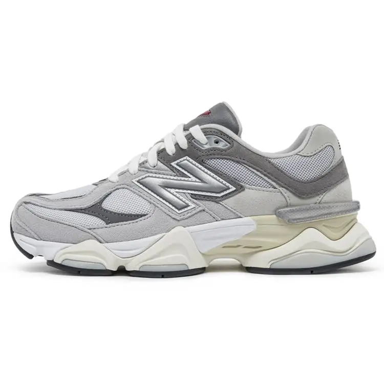 Men's New Balance 9060 'Rain Cloud Grey' U9060GRY Casual Sneaker - Regular, Round Toe, No Heel, All Seasons, Laces, Closed, Stylish Trainer, Casual Lifestyle Footwear