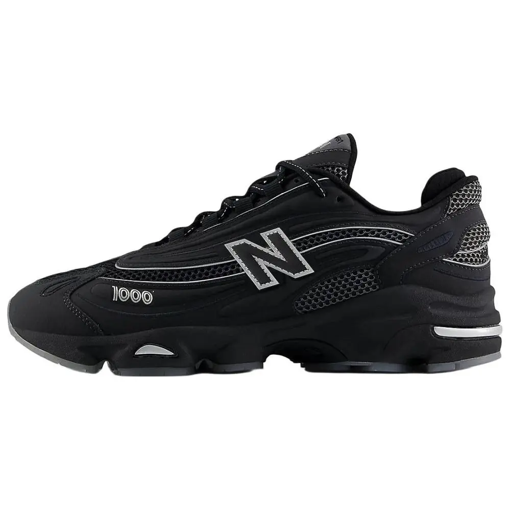 New Balance 1000 'Lunar New Year' Men's Sports Footwear - Round Toe Lace-Up Sneaker, Breathable Mesh, Cushioned Sole, Festive Red Accents, All-Season Use, Casual, Durable Design, Festive Celebrations, Sporty Chic, US M 10