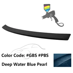 Trunk Spoiler for Chrysler 300 2011-2023 OE #GBS Deep Water Blue Pearl ABS