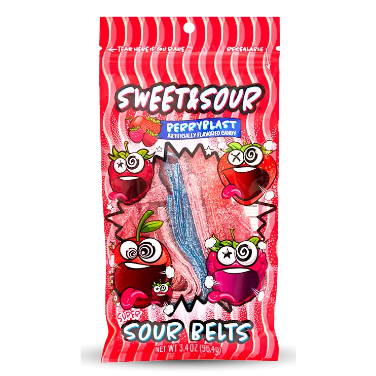 Berry Blast Sour Belts Berry Blast Sour Belts