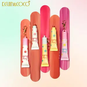KEVIN&COCO Flower Lip Gloss With Keychain (KC1275)