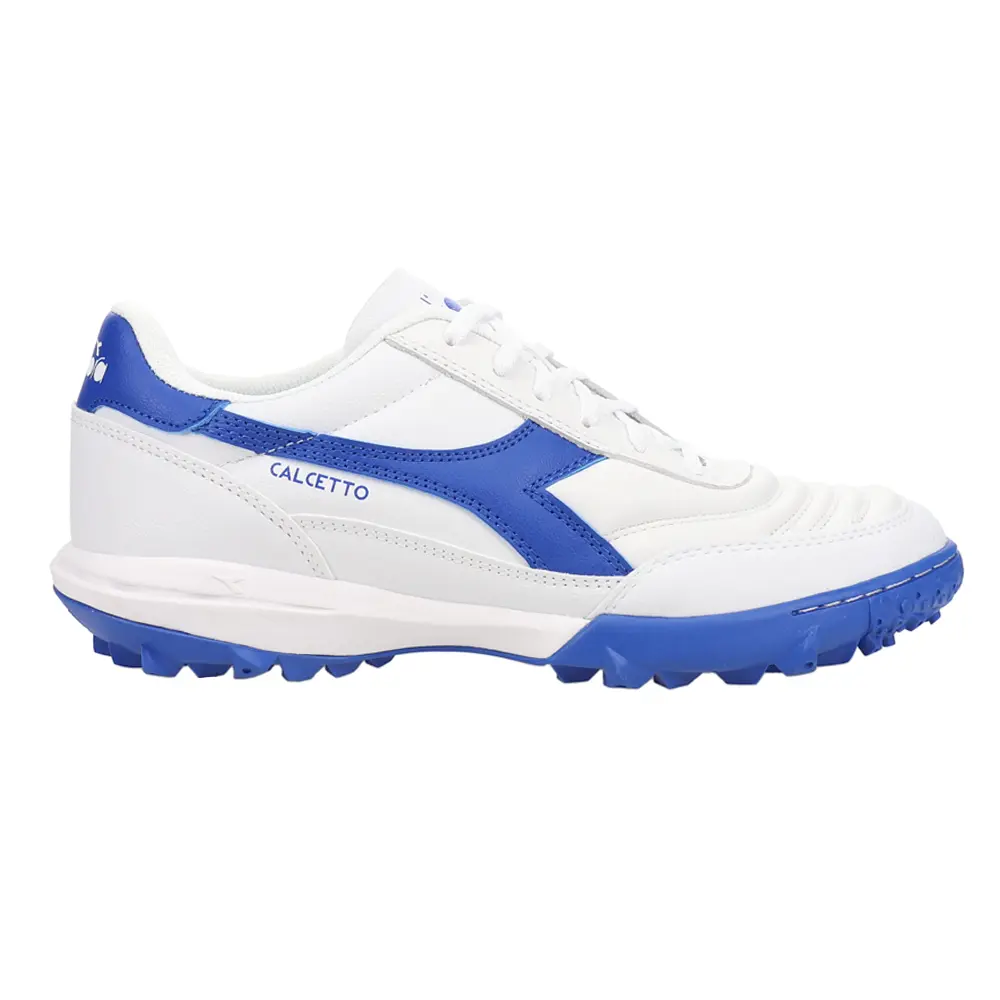 diadora Mens Calcetto Ii Lightweight Turf Soccer Cleats  - White