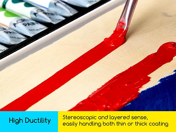 MEEDEN Beginners Acrylic Paint Set: 48 Colors 12ml/0.41 fl oz Heavy Body Starter Set - Non-toxic Rich Pigments Art Paint for Kids Adults Hobbists Painting on Canvas Wood Fabric Craft MEEDEN Beginners Acrylic Paint Set: 48 Colors 12ml/0.41 fl oz Heavy Body Starter Set - Non-toxic Rich Pigments Art Paint for Kids Adults Hobbists Painting on Canvas Wood Fabric Craft