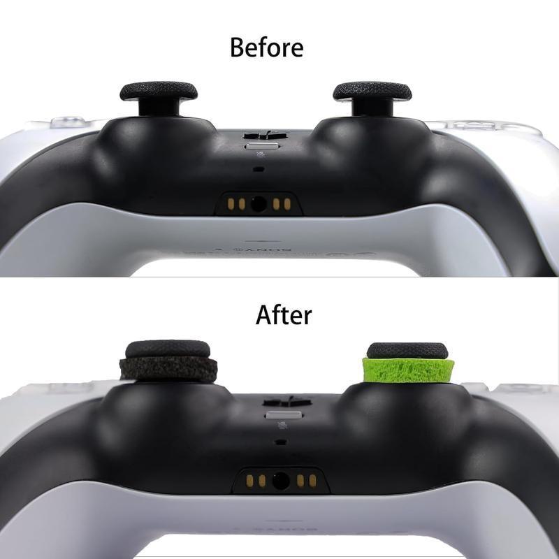 Precision Rings for PlayStation 4, PS5, Xbox One, XBX, Switch Pro & Scuf Controller (Black/Purple/Green) - Aim Assist Motion Control game controller accessory precision ring