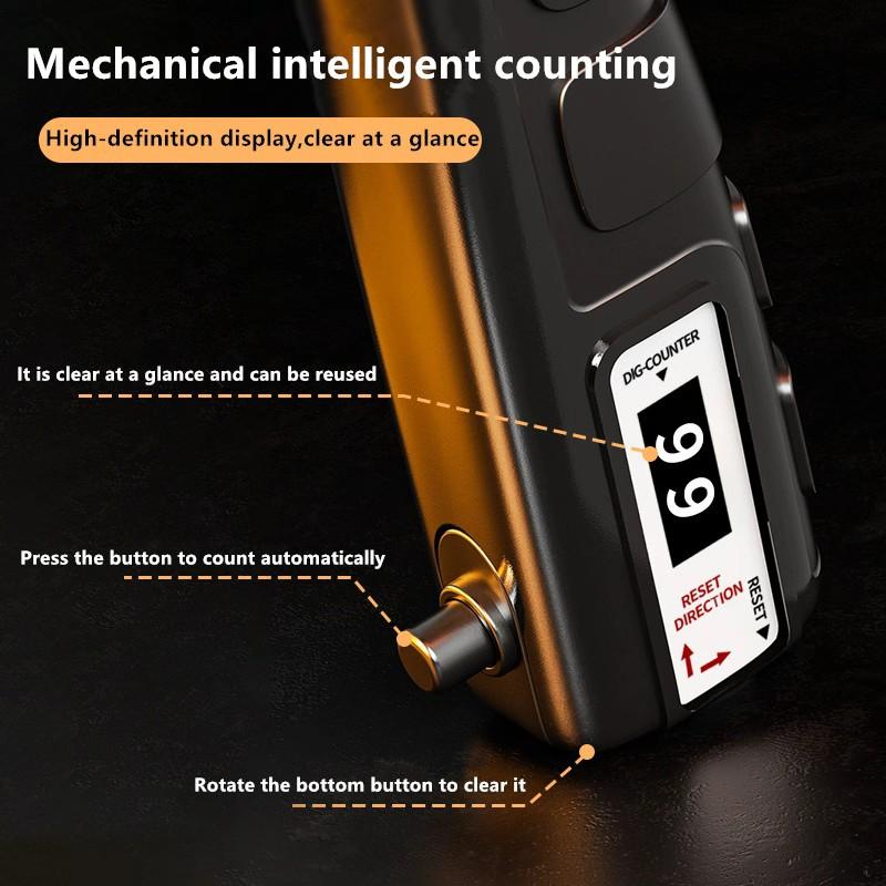 Adjustable Grip Strength Trainer 2Pack with Counter 11-132Lbs, Forearm Exerciser for Athletes Musicians