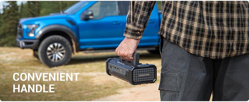 AVAPOW 6000A Jump Starter,For All Gas/Up to 12L Diesel,12V Portable Car Battery Jump Box,Dual USB Quick Charge,DC Output,Built-in LED Light,Super easy to use,Safety,TikTok Deal, Auto