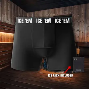 ICE 'EM SAUNA COOLING UNDERWEAR  (100% ORGANIC COTTON)
