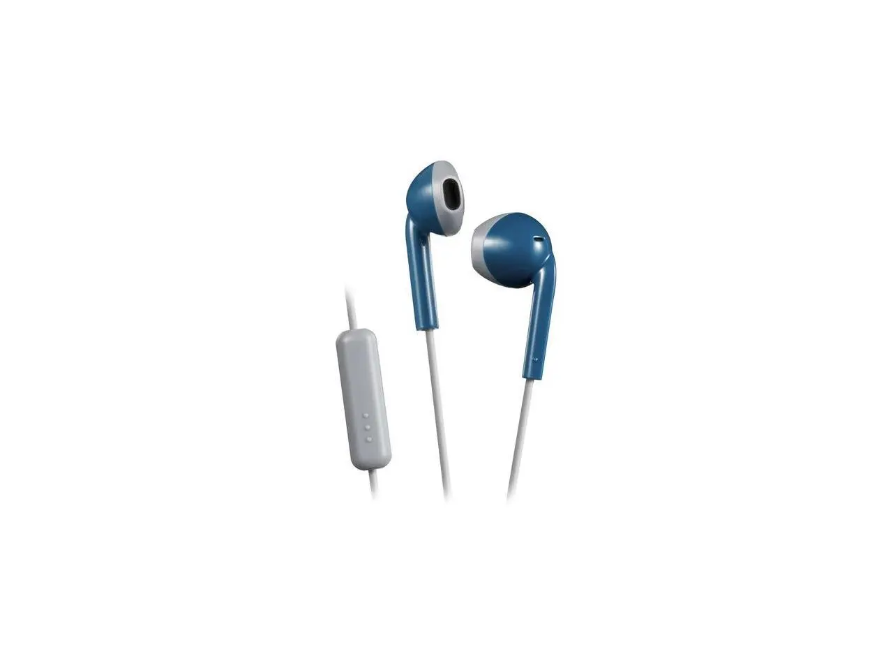 JVC HAF19MAH Retro Wired Earbuds, Blue