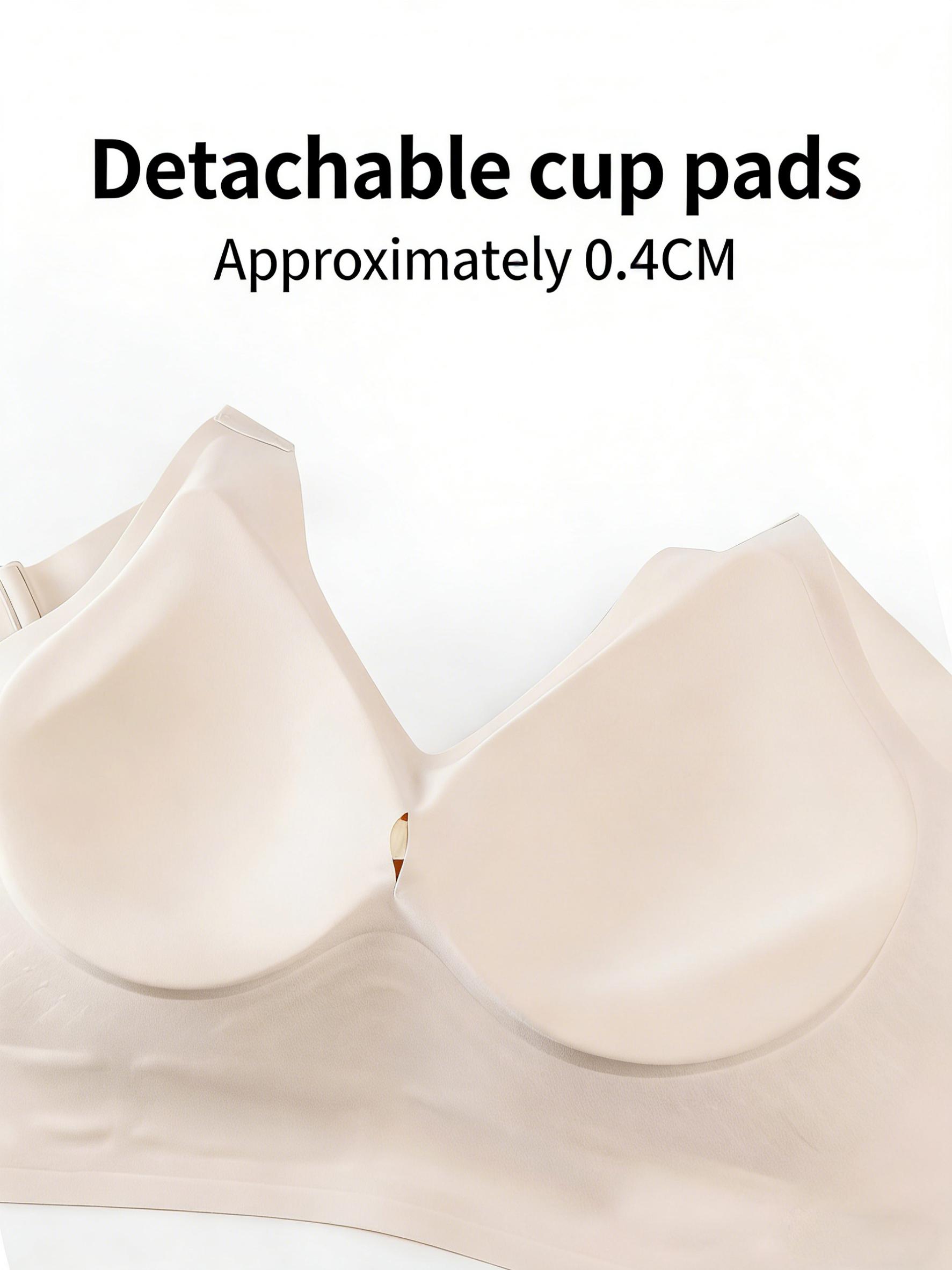 NOVIMA New Plus Size Bra for Women,B-FCups,Wirefree Full Coverage Comfort Slimming Anti-Sagging with 7-Row Hook Strong Support & Push Up second skin wear comfortable breathable mesh cup